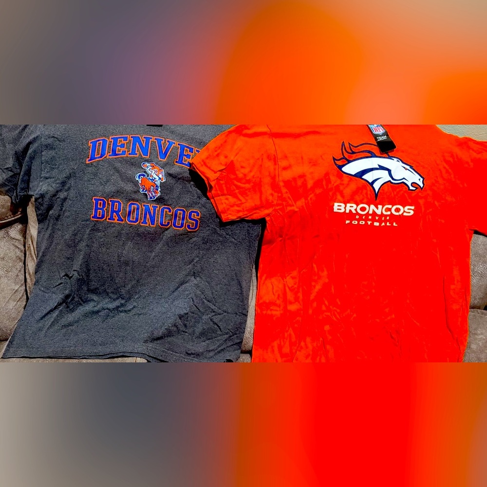 BRONCOS DENVER T-Shirts XL NEW
